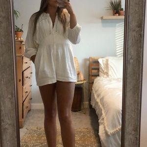 Urban outfitters white romper